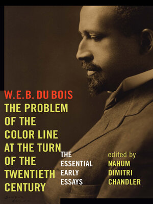 cover image of The Problem of the Color Line at the Turn of the Twentieth Century